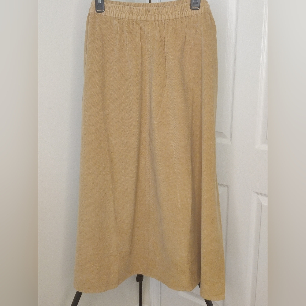 Orvis corduroy long skirt